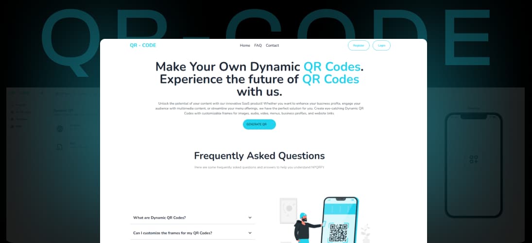 Dynamic QR Code Generator SaaS Platform