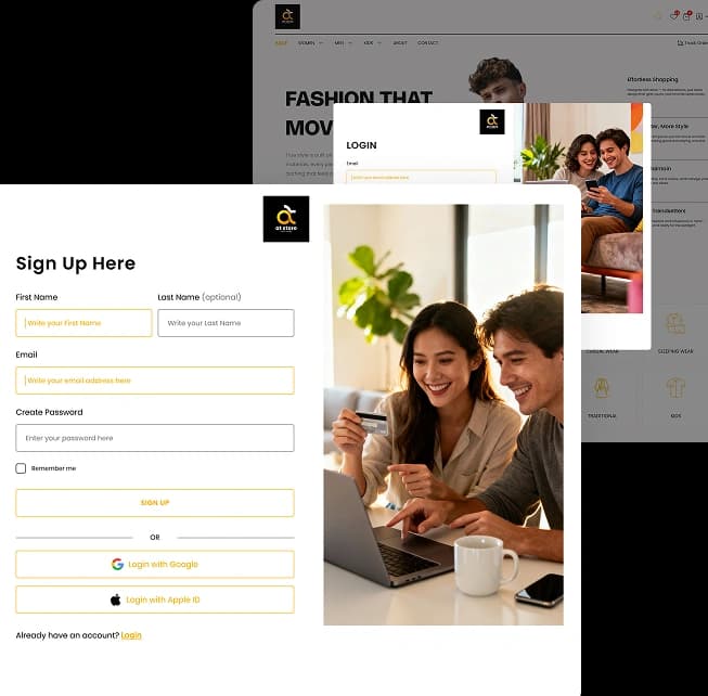 Single Vendor Project User Accounts